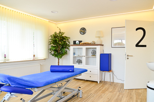 Bilder aus der Privatpraxis für OSTEOPATHIE Dingden, Guido Wolters und Alexander Kopp.