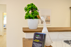 Bilder aus der Privatpraxis für OSTEOPATHIE Dingden, Guido Wolters und Alexander Kopp.