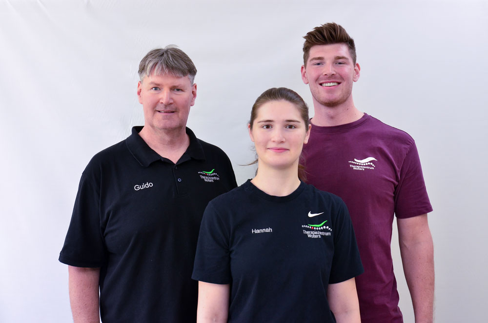Das Therapeutenteam des Therapiezentrum Wolters